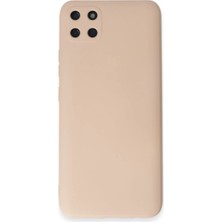 Eco Port Realme C11 Kılıf Nano Içi Kadife Silikon - Pudra