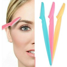 Roichil 3’lü Kadın Kaş Usturası Seti – Hassas Ciltler Için Güvenli Yüz Tüy Temizleme Bıçağı