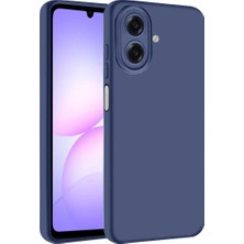 Eco Port Samsung Galaxy A07 Nano Içi Kadife Silikon - Lacivert