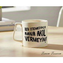 Tanem Transparan - Lüks Kupa Kahve Çay Fincanı Hediye Kupa Ofis ve Ev Için Dekoratif Şık Bardak