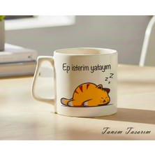 Tanem Transparan - Lüks Kupa Kahve Çay Fincanı Hediye Kupa Ofis ve Ev Için Dekoratif Şık Bardak