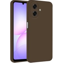 Eco Port Samsung Galaxy A07 First Silikon - Kahverengi