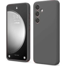 Eco Port Samsung Galaxy S24 Fe Kılıf First Silikon - Gri