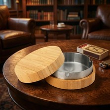 Mercansa Bambu Kapaklı Küllük