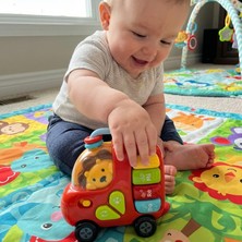 Gokidy Işıklı Araba Figürlü Melodili Notalı Müzikal Piyano