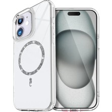 Eco Port Apple Iphone 11 Live Diamond Magsafe Kapak - Şeffaf