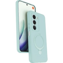 Eco Port Xiaomi Redmi 15 4g Regal Magsafe Standlı Kapak - Su Yeşili