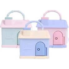 Shopwave Kilitli Plastik Ev Kumbara Kız Çocuk Erkek Çocuk Oyuncak Eğitici Oyuncaklar (177)