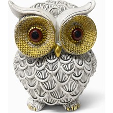 Mercansa 14X10 cm Polyester Baykuş Figürü