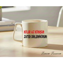 Tanem Transparan - Lüks Kupa Kahve Çay Fincanı Hediye Kupa Ofis ve Ev Için Dekoratif Şık Bardak