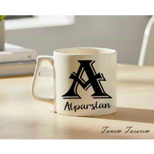 Tanem Transparan - Lüks Kupa Kahve Çay Fincanı Hediye Kupa Ofis ve Ev Için Dekoratif Şık Bardak