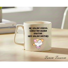 Tanem Transparan - Lüks Kupa Kahve Çay Fincanı Hediye Kupa Ofis ve Ev Için Dekoratif Şık Bardak