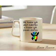 Tanem Transparan - Lüks Kupa Kahve Çay Fincanı Hediye Kupa Ofis ve Ev Için Dekoratif Şık Bardak