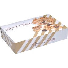 Kullan At Market Karton Kurabiye Kutusu 1000GR 200LÜ