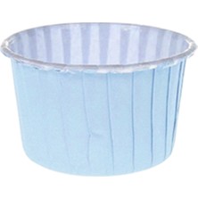 Dolphin Açık Mavi Muffin Kek Kapsülü 50LI