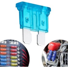 Sh Ticaret 15 Amper Aşırı Yük ve Kısa Devre Koruma Bıçaklı Oto Sigortası (100LÜ Paket)