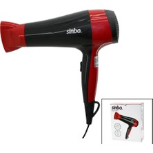 Shopwave Saç Kurutma Makinesi 2 Kademe Hız - Sıcaklık Fön Başlık Zikzak Rezistans Sarım Homojen Isı Dağılım SHD-7093 (5047)