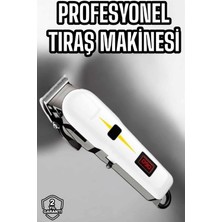 Depozee Tıraş Makinesi Profesyonel Saç ve Sakal Kesme Milim Ayarlı Dijital Göstergeli