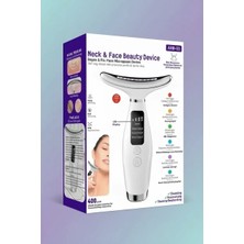 Lowell Home 45 Derece Isıtmalı, 400MAH, LCD Göstergeli 7 Modlu, Boyun ve Yüz Sıkılaştırma Cihazı