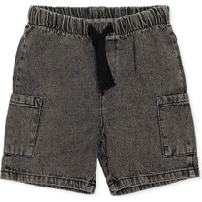 Hellobaby Hellobaby, Erkek, Denim Şort, Bağcıklı, Diz Üstü