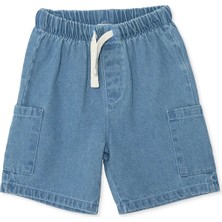Hellobaby Hellobaby, Erkek, Denim Şort, Bağcıklı, Diz Üstü