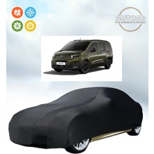 AUTOES Citroen Berlingo Xtr 2024 Uyumlu Araba Brandası, Oto Branda Siyah