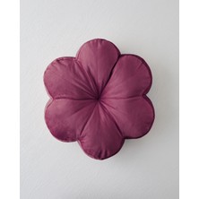 English Home Artistic Bloom Dekoratif Kırlent 40 cm Bordo