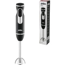 Shopwave Siyah - Gümüş Çubuk El Blender Çelik Uçlu Dc Motor - 400W SHB-7513 (5047)