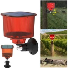 Najmaddin Powermaster PM-26955 Mikrofonlu Sesli Hayvan Kovucu Alarm Cihazı Solar Panelli