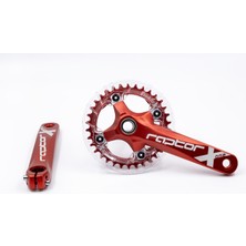 Raptor Ayna Kol A23Z-AS322P-34T 170MM Şeffaf Muafazalı Kırmızı