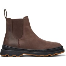 Camper %85 Inek Derisi, %15 Tekstil Koyu Kahve Erkek Bot Brutus+
