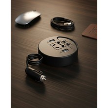 Eco Lounge Çok Amaçlı Araç Power Charger Yüksek Verimli Güç Dönüştürücü