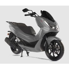 Motolüx Mcx 125 cc Benzinli Scooter Sıvı Soğutmalı Gri Renk