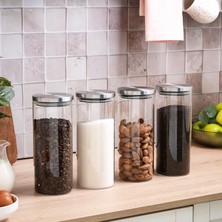 Karaca Lumo 4'lü Cam Saklama Kabı 1600 ml