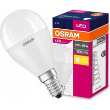 Osram 7W/60W E14  LED Value Classıc P 60 2700K