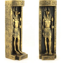 Najmaddin Anubis Figürlü Mumluk