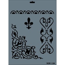 Subutu New Seri N-130 Stencil 35X25 cm