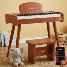 Midex CP-370OR Çocuk Piyanosu Pilli 37 Tuşlu