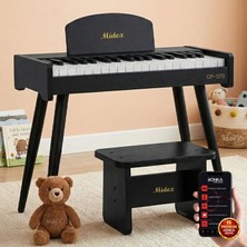 Midex CP-370BK Çocuk Piyanosu Pilli 37 Tuşlu