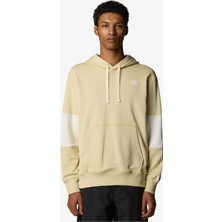 The North Face Terry Relaxed Erkek Bej Sweatshirt NF0A8C2B3X41