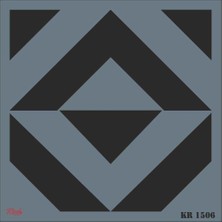 Subutu Kr 1506 Fayans Stencil 30X30 cm