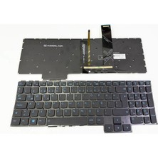 İnfostar Lenovo Legion 5 Pro 16IAH7H 82RF ile Uyumlu Notebook Klavye - Siyah - Tr - Işıklı Rgb