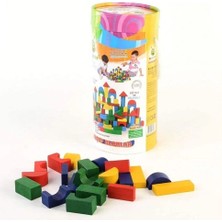 Eco Lounge KR016 Woodoy 100 Parça Küçük Kovalı Bloklar 12