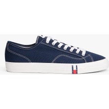 Tommy Hilfiger Arşiv Vulc Y2K Erkek Mavi Sneaker EM0EM01674C1G