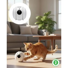 Eco Lounge Çok Fonksiyonlu Yapay Zekalı Takip Kamerası Mobil Uygulama ve Canlı Izleme