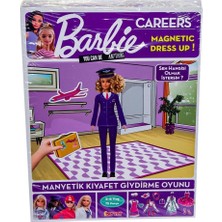 Eco Lounge 1918 Dıytoy Barbie Careers Manyetik Kıyafet Giydirme Oyunu / 3-8 Yaş