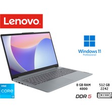 Lenovo ıdeapad Slim 3 Intel Core I3 N305 8gb 512GB SSD Windows 11 Pro 15.6" Fhd 82XB00B4TX