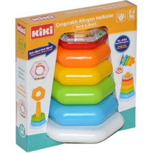 Eco Lounge AE-1510 Kiki, Çıngıraklı Altıgen Halhalar / 0-3 Yaş