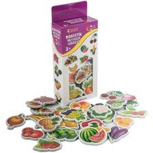 Eco Lounge 1307 Dıytoy, Manyetik Meyveler - Sebzeler / +3 Yaş
