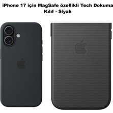 Day Apple iPhone 17 Için Magsafe Özellikli Tech Dokuma Kılıf - Siyah